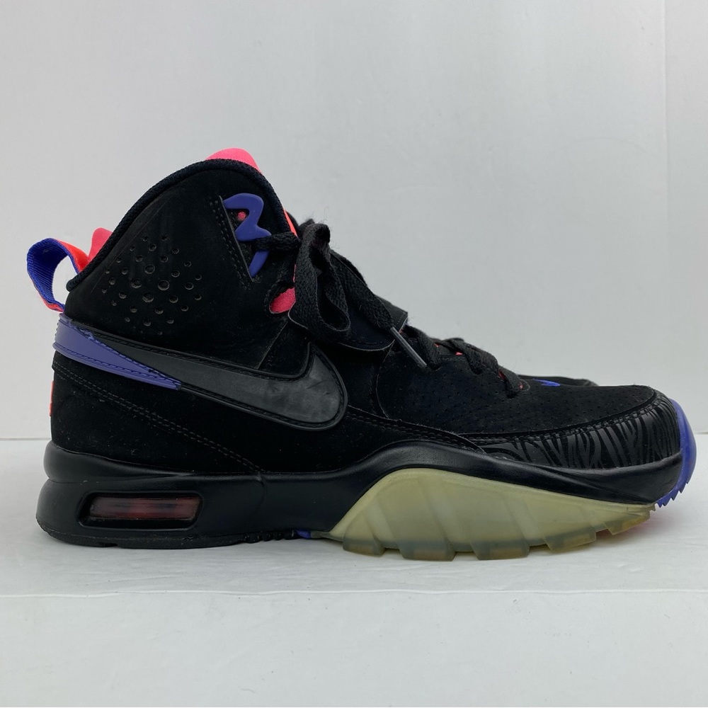 Nike Air Bo 1 size 7.5 Men’s Black/Hot lava Bo Jackson #34 Sneakers 705069-002